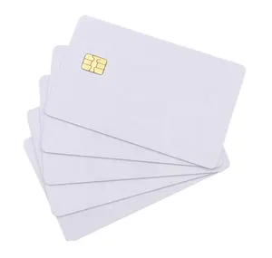 Cartão RFID IC para impressão em branco de segurança lógica de memória de contato de alta qualidade