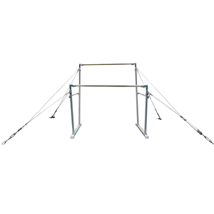 GAOHAO <span class=keywords><strong>Barre</strong></span> inégale de gymnastique, appareil de gymnastique, <span class=keywords><strong>barre</strong></span> de compétition, largeur réglable entre 130 et 190cm, barres asymétriques pour femmes - Product Image 1