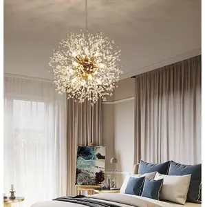 Personalizado elegante pendurado decorativo quarto cozinha ilha moderno luxo cristal cromo pingente candelabro