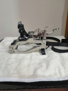 Spéculum dentaire équin de haute qualité ouvre-bouche de cheval Gags instrument vétérinaire avec plaques en cuir - Product Image 5