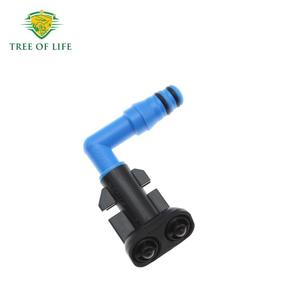 Buse de lave-phare Saab 9-3 avec actionneur 12803973 12803972, buses de nettoyage de pare-chocs avant en plastique - Product Image 2