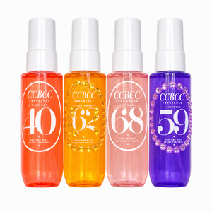 Set de 4 Botellas de Spray Corporal y Capilar con Fragancia Tropical, Aroma Frutal de Larga Duración, Mini Tamaño de Viaje, Uso Diario - Product Image 3