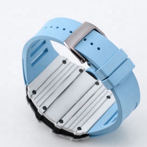 Montre de luxe pour homme 35-01, boîtier en fibre de carbone NTPT blanche, chaîne manuelle, montre <span class=keywords><strong>mécanique</strong></span> de haute qualité - Product Image 6