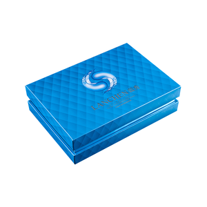 De cuidado de piel de lujo de embalaje duro caja de regalo de papel impreso personalizado rígida de la caja de cartón - Product Image 1