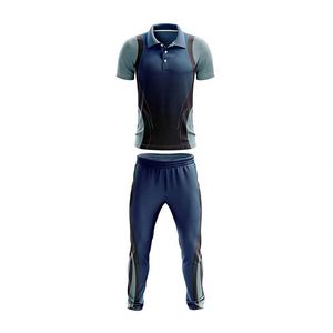 Dernier design, uniforme de cricket en jersey et pantalon 100% polyester, prix bas - Product Image 1