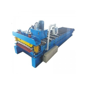 Máquina formadora de rollos de chapa de metal corrugado clásico de acero galvanizado de 762mm 0,3-0,8mm de espesor - Product Image 4