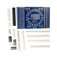 Kit d'entraînement à la soudure LED SMD rotatif et clignotant NE555 CD4017, carte de formation en circuit électronique DIY pour l'apprentissage STEM