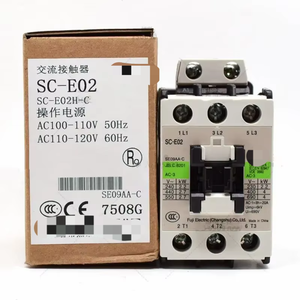 新品 SC-E02 110VAC 磁気コンタクタ SCE02 送料無料 新品オリジナル 在庫あり 産業オートメーション PAC 専用 PLC <span class=keywords><strong>Pr</strong></span> - Product Image 1