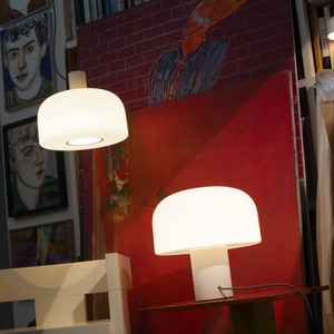 Bellhop Glass T Table <b>Lamp</b> <b>Led</b> E27 Switch Control Home Decor <b>Lighting</b> - Product Image 1
