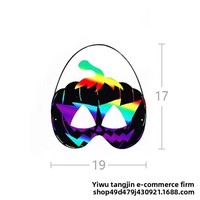 28 masques éducatifs à gratter colorés pour Halloween, jouet de graffiti DIY pour les 7-14 ans