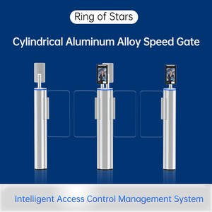 Tourniquet à colonne en alliage d'aluminium de qualité aérospatiale, personnalisable, avec intégration de contrôle d'accès, anti-collision et fonctionnement rapide - Product Image 2