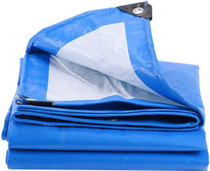 Teli in tessuto con doppio rivestimento in PE, protezione impermeabile per coperture di contenitori, in polietilene intrecciato rivestito, leggeri (2 kg, 5 kg) - Product Image 4