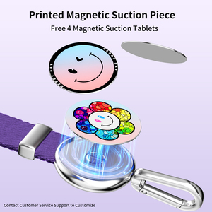 Lanière de téléphone à bandoulière antivol de qualité supérieure avec sangle magnétique réglable en polyester et nylon durables pour étuis de téléphone - Product Image 3