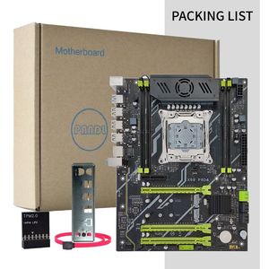 Pandl มาเธอร์บอร์ด X99-P8D4เดสก์ท็อป ATX รุ่นใหม่รองรับ E5 Intel <span class=keywords><strong>Xeon</strong></span> หน่วยความจำ4xDDR4 128GB TPM2.0 UEFI Win11บูตที่ปลอดภัย - Product Image 5