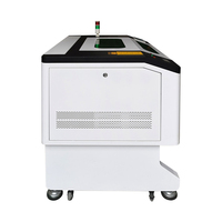 Machine de gravure laser tout-en-un polyvalente 7050 avec refroidisseur interne, mise au point automatique, 80W 100W, découpeuse CNC pour tissu, papier, caoutchouc