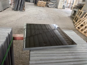 Pietra di basalto nero lucido granito nero nero assoluto lastre di granito nero dimensioni taglio piastrelle per pavimentazione in pietra - Product Image 5