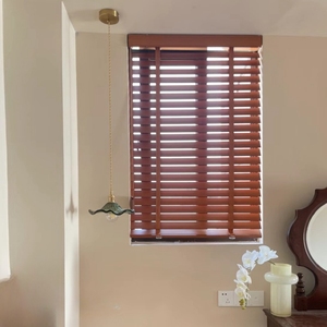 Bán buôn nhiều kích cỡ 50 mét bằng gỗ Rèm Venetian thanh paulownia Basswood mù gỗ nguyên liệu của lưỡi gỗ - Product Image 6