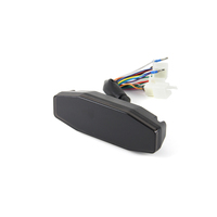 Spidometer Digital LED Universal untuk Sepeda Motor, LCD Dashboard, Tachometer, Pengukur Bahan Bakar dengan Sensor untuk KR200 CG150