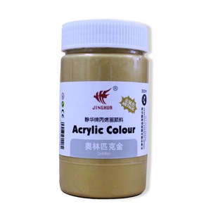 <span class=keywords><strong>Peinture</strong></span> <span class=keywords><strong>acrylique</strong></span> professionnelle de haute qualité aux pigments riches, 300 ml, en bouteille, pour toile/bois/verre, ensemble de <span class=keywords><strong>peinture</strong></span> <span class=keywords><strong>acrylique</strong></span> - Product Image 4