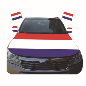 Impresión por sublimación personalizada Bandera <span class=keywords><strong>de</strong></span> Rumania elástica cartel <span class=keywords><strong>de</strong></span> capó <span class=keywords><strong>de</strong></span> <span class=keywords><strong>coche</strong></span> para motor <span class=keywords><strong>de</strong></span> <span class=keywords><strong>coche</strong></span> - Product Image 3