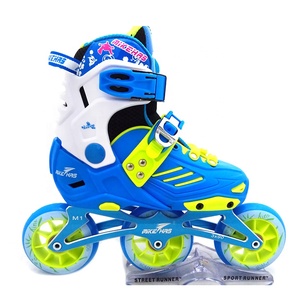 YSMLE 2020 nouveau Design chaussures de <span class=keywords><strong>Skate</strong></span> <span class=keywords><strong>Junior</strong></span> réglable 3 roues patin à roues alignées pour les enfants - Product Image 3