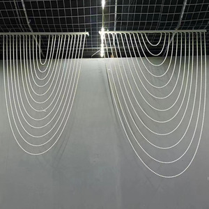 Đám Cưới Sang Trọng Vòm Cao Trắng Trần Acrylic Ngọc Trai Thiết Kế Đính Cườm Rèm Treo Rèm Đảng Tổ Chức Sự Kiện Sân Khấu <span class=keywords><strong>Backdrop</strong></span> Trang Trí - Product Image 5