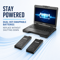 Portátil Reforzado Getac B360 de 1 TB con Intel en Inglés para las Industrias Petrolera y Médica, Computadoras para Exteriores
