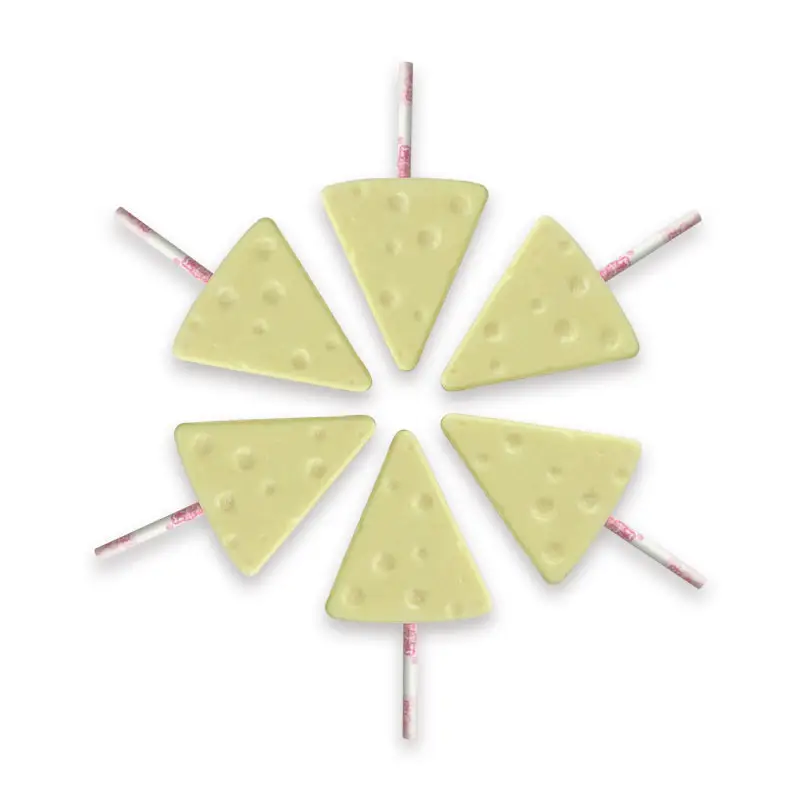チーズシェイプミルクフレーバープレスキャンディータブレットキャンディーロリポップキャンディー