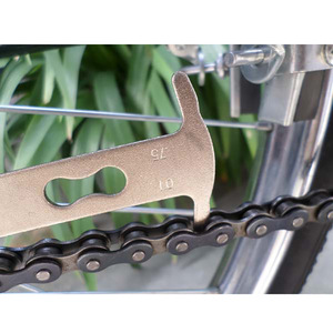 Calibre de <span class=keywords><strong>test</strong></span> de chaîne de vélo, outil d'inspection de l'usure et de remplacement de la chaîne de vélo pliable, de vélo de montagne - Product Image 5