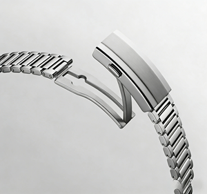 Montre mécanique circulaire en acier inoxydable pour Longinesing, idéale pour les affaires, les loisirs et le quotidien, avec cadran noir et chiffres romains. - Product Image 6