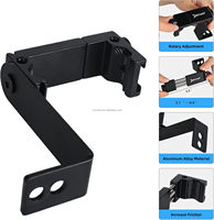 Support de téléphone universel en alliage d'aluminium HUANTU PH013 avec rotation à 360° pour tir à l'arc, chasse, enregistrement instantané de photos et de vidéos