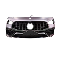 Kit de Parachoques Delantero y Kit de Radiador de Alta Calidad para Mercedes-Benz CLA45 C118, Compatible con Modelos CLA Regulares y Modelos AMG