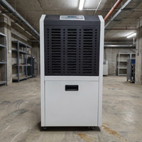 Nuevo Deshumidificador Industrial Eléctrico de 158L/Día y Secador de Aire Comercial para Almacenes, Cuartos de Cultivo y Sótanos