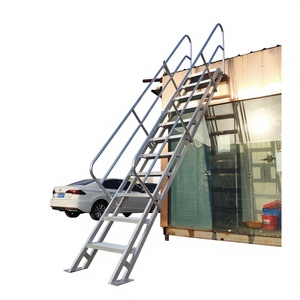 <span class=keywords><strong>Escaleras</strong></span> de escape de metal <span class=keywords><strong>para</strong></span> exteriores, industrial, suave, prefabricado - Product Image 1