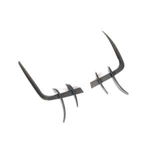 ดึงครีบคาร์บอนไฟเบอร์ด้านหน้า S5สำหรับ <span class=keywords><strong>Audi</strong></span> S5 B9 <span class=keywords><strong>A5</strong></span> SLINE 2017 2018 - Product Image 2