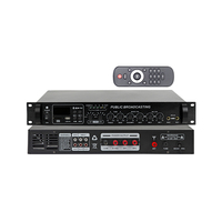 Amplificateur 5 zones OEM & ODM, amplificateur PA à tension constante 70V/100V avec mixeur, personnalisable pour les systèmes de musique d'ambiance