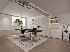 Rendu 3D par un designer <span class=keywords><strong>d</strong></span>'intérieur de meubles de luxe européens modernes pour les chambres, les salles à manger et les salons, marque XWER - Product Image 2