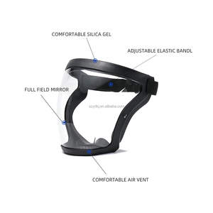 หน้ากากพลาสติกใสกันฝุ่นกันควันกันลมกันแรงกระแทกไม่พ่นหมอกแก๊สน้ำตา - Product Image 3