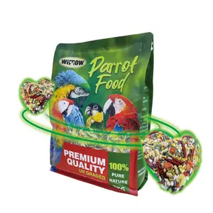 wimow Wholesale 2kg mixed with fruits grains Northern Parrots African Grey Sunflower Parrot Food