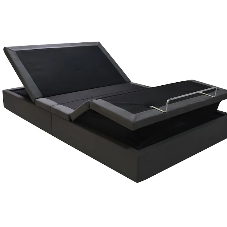 Sino OEM&ODM Adjustable Smart Bed Modern Electric Full size bed bedroom adjustable bed frame with lumbsr