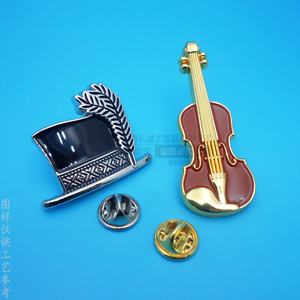 Badge personnalisé pour chaussures de danse en alliage de zinc, émail coloré, avec boucle papillon, pour cadeaux publicitaires - Product Image 2