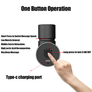 Pistol Pijat Otot Mini Berkualitas Tinggi, Tenang, Profesional untuk Terapi Tubuh dan Pemulihan, Alat Pijat Fasia yang Kuat - Product Image 6