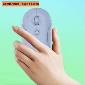 Mini 2,4G Ratones Usb Recargable Ratón inalámbrico Silencioso Ratón de computadora Macaron Modo <span class=keywords><strong>dual</strong></span> Silencioso - Product Image 3