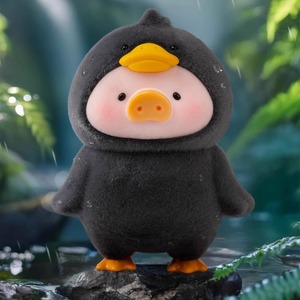 100% nuevo Lulu Pig Animal Party Series caja ciega figurita coleccionable decoraciones lindas lindo adorno de peluche juguete regalo de cumpleaños - Product Image 4
