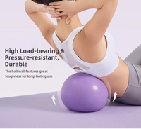 Ballon de Yoga et Pilates Anti-éclatement en PVC Écologique de 25 cm pour Exercices de Remise en Forme – Vente en Gros