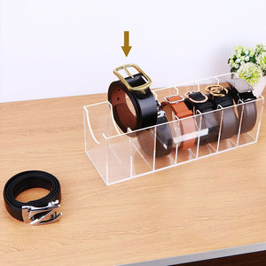 Jayi Tùy Chỉnh Rõ Ràng Vành Đai Tổ Chức <span class=keywords><strong>Acrylic</strong></span> Vành Đai Chủ Đa Chức Năng Hiển Thị Trường Hợp Lưu Trữ Chủ - Product Image 4