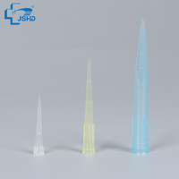 Pointes de pipette micro-gilson jetables en plastique, 10ul 200ul 1000ul, 100 pièces, en stock