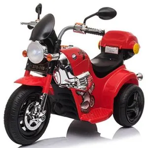 Fábrica de China Venta caliente Nuevo estilo Niños Motocicleta eléctrica Niños Moto eléctrica Batería Motor Potente triciclo para regalo