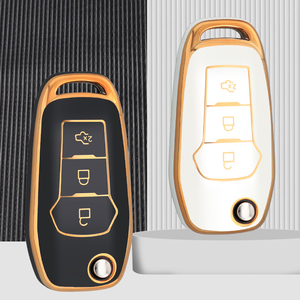 Funda Protectora de Silicona Suave para Llaves de Coche Ford Figo 2017 Mondeo 5 Ecosport <span class=keywords><strong>Puma</strong></span> Fiesta Mk8 Everest Ranger - Product Image 3