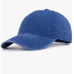 Washed Cotton Plain Baseball Caps Adjustable Unstructured Soft Blank Casual Dad Ball <b>Hats</b> for Men Women - Product Image 5